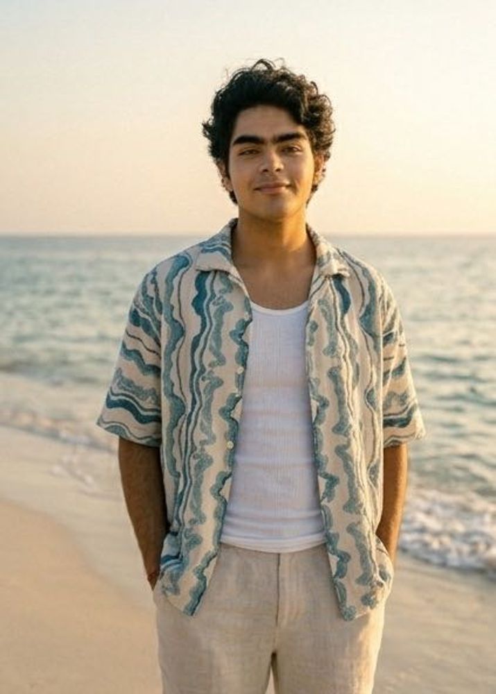 Stylish Printed Short Sleeve Shirt