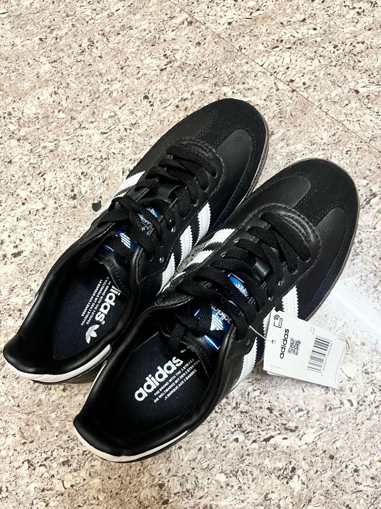 Adidas Samba Black White Sneakers