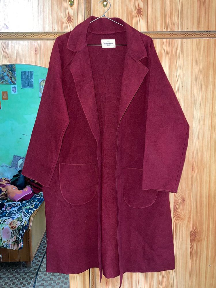 Maroon Long Coat
