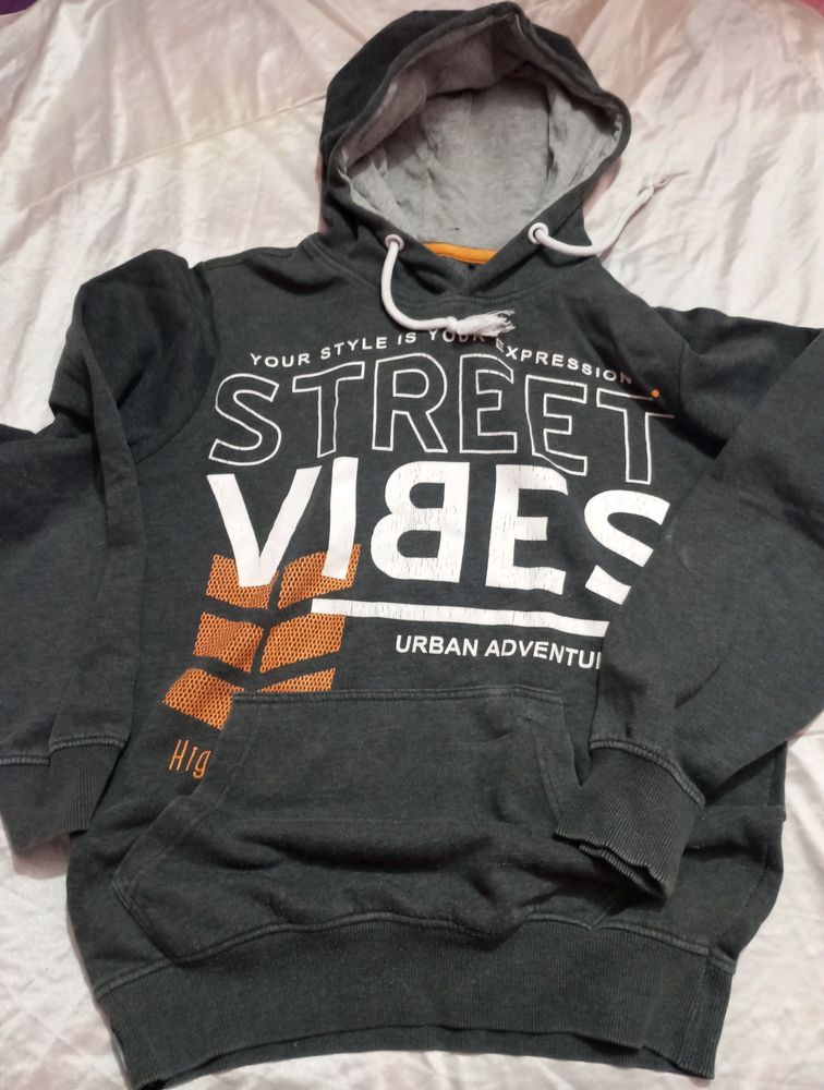 Charcoal Stylish Hoodie (Men)