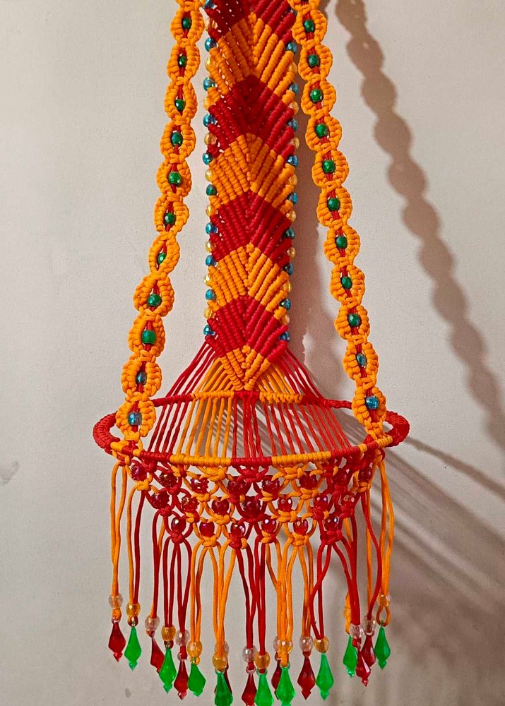 Macrame Jhoola For Laddu Gopal