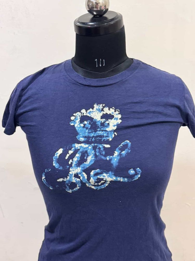Classic Royal Blue Graphic T-Shirt