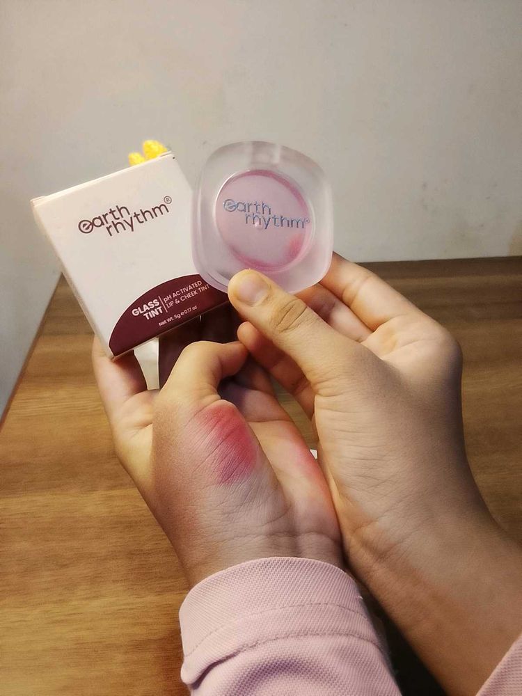 ✨ Earth Rhythm Glass Tint pH Activated Lip &amp; Cheek