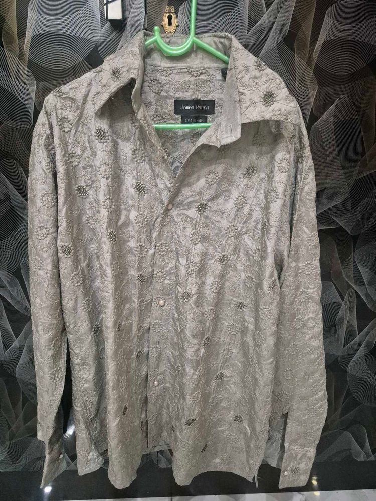 Men's Designer Button-Down Shirt