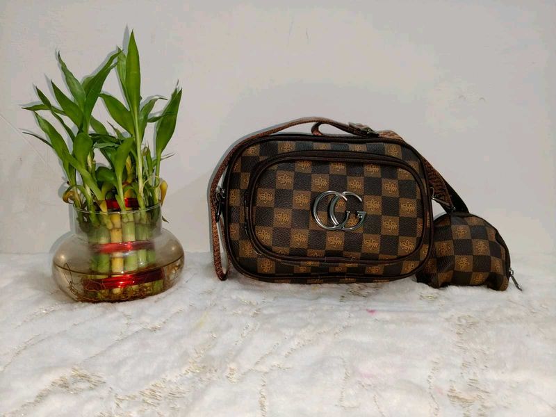 Designer Inspired Crossbody Bag Set