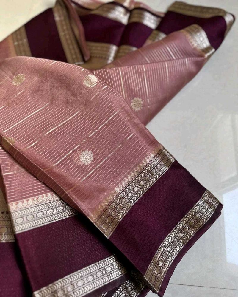 New Without Tag- Banarasi Silk Saree