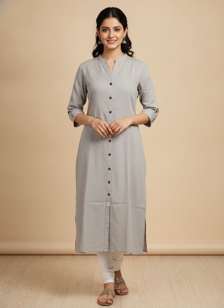 Elegant Button-Down Kurta