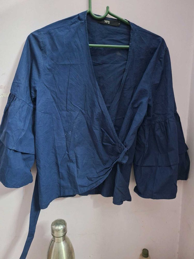 Korean Wrap Top