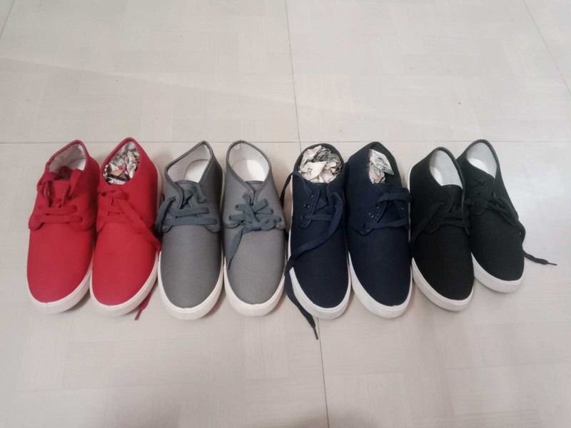 Men Canvas Casual Shoes Full Lot 20 Pcs Pairs,