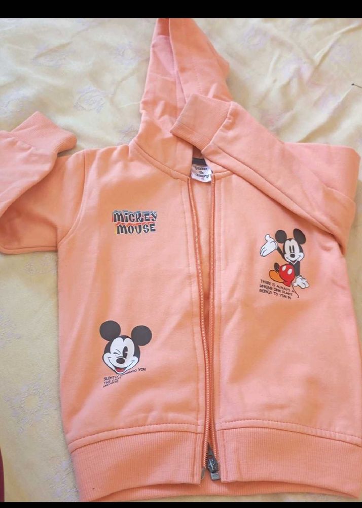 Mickey Mouse Zip-Up Hoodie