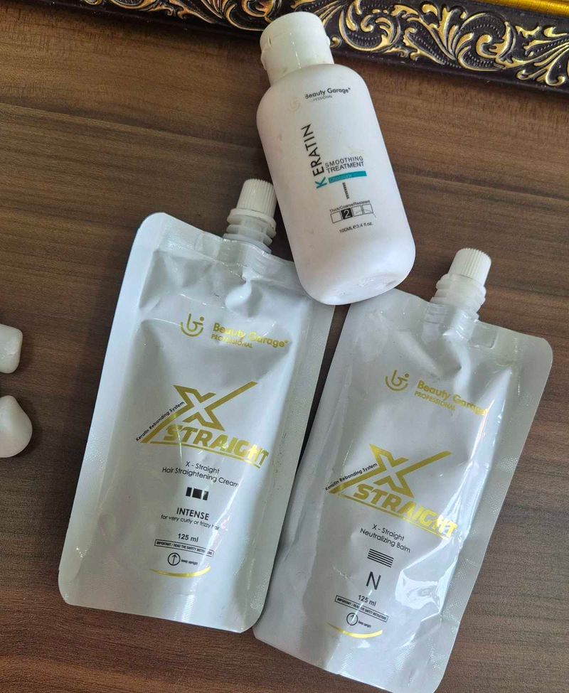 Beauty Garage X-Straight Hair Straightening Kit