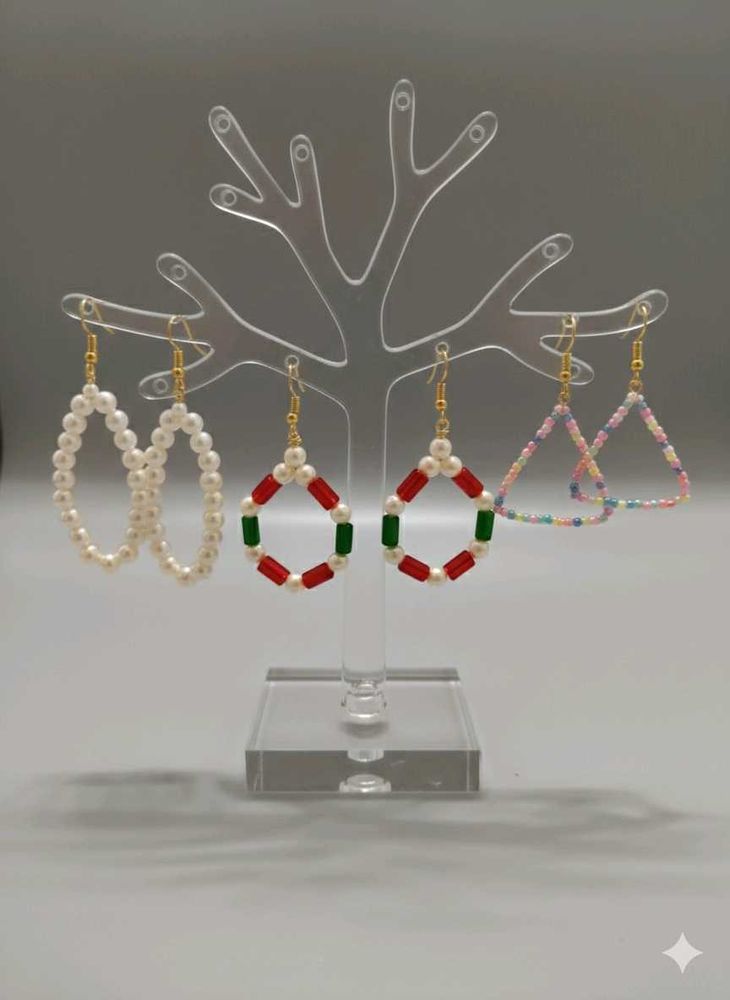 3 set of earrings
