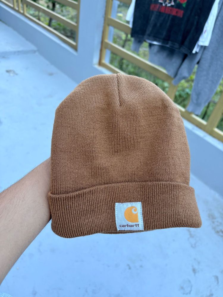 carhartt Brown Knit Beanie