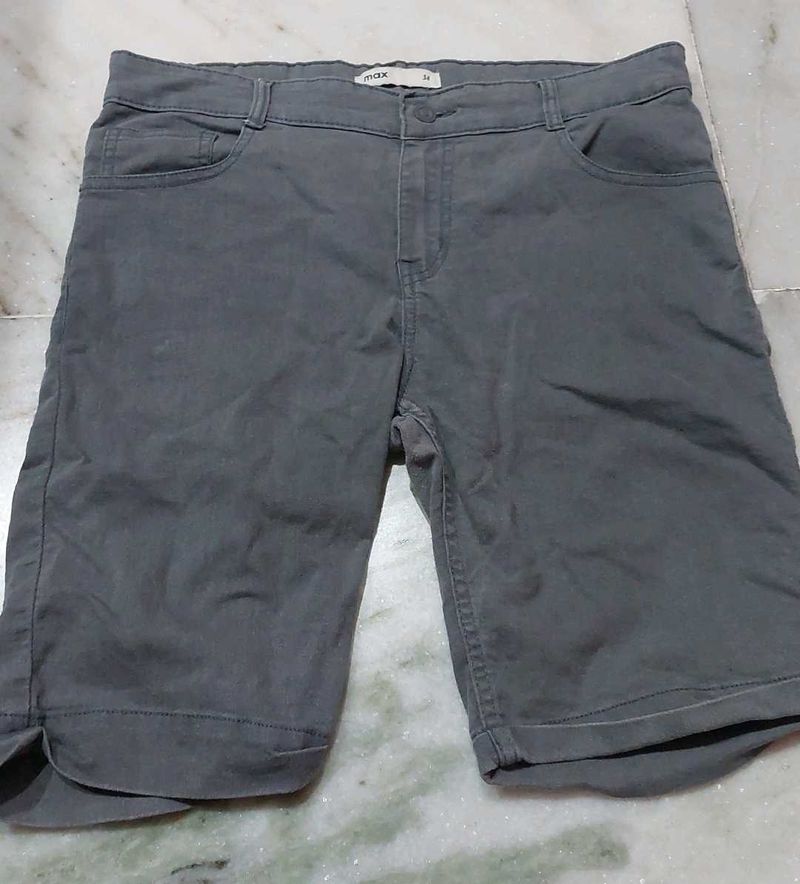 Classic Grey Shorts for Women