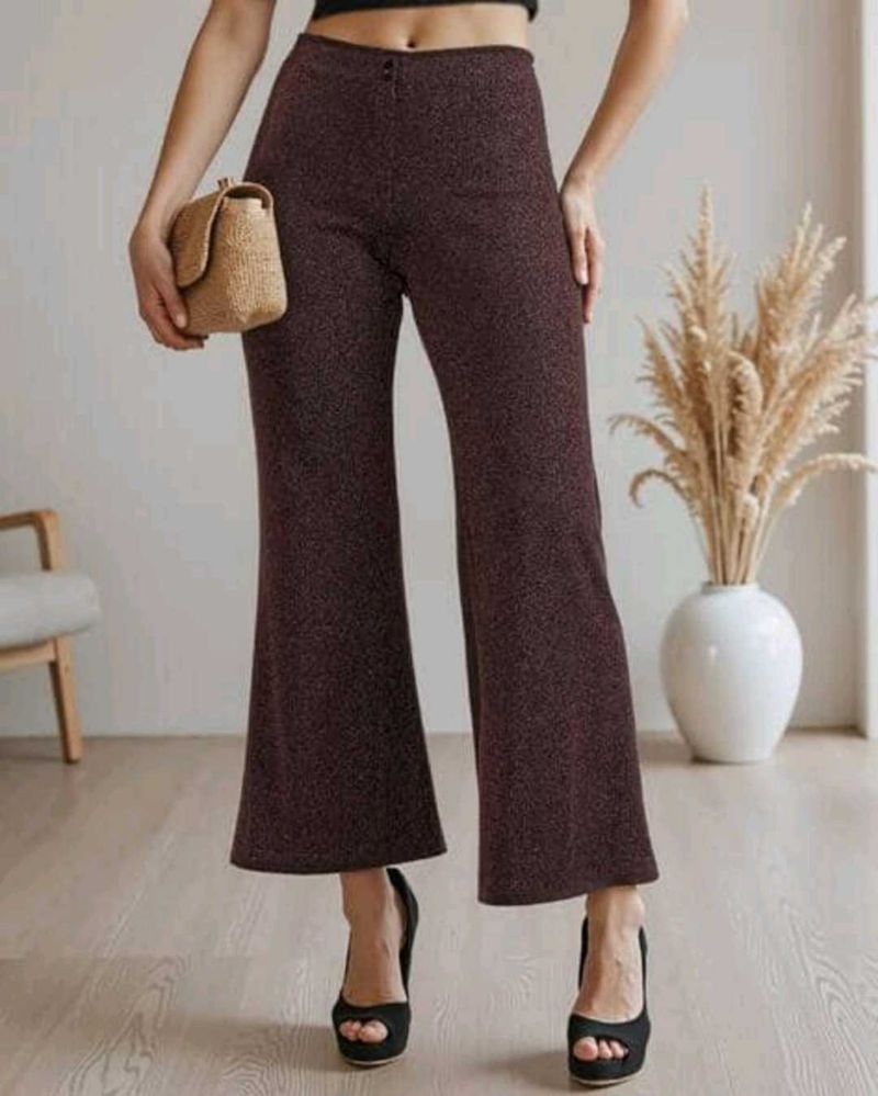 SHEIN Sparkling Wide Leg Pants