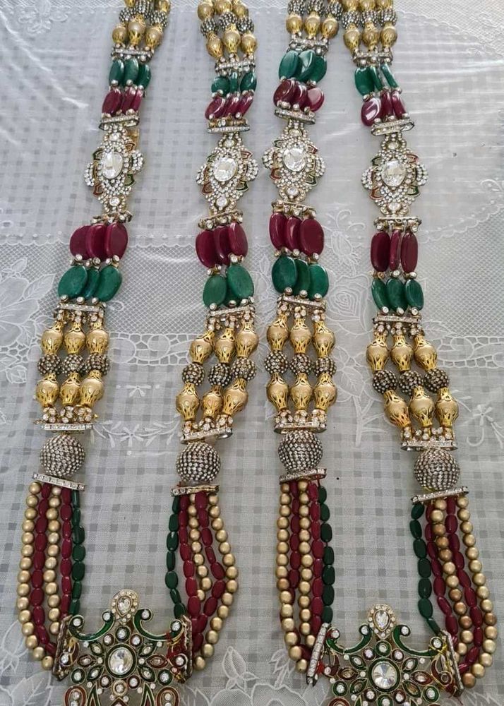 Stone studded Wedding Varmala/Garland