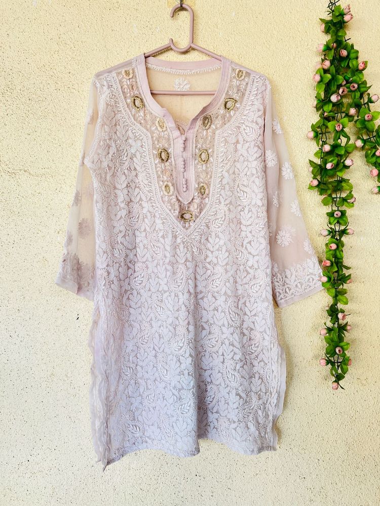 Elegant Chikankari Kurta