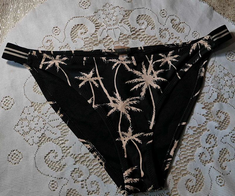 black tree print bikini bottom⚡
