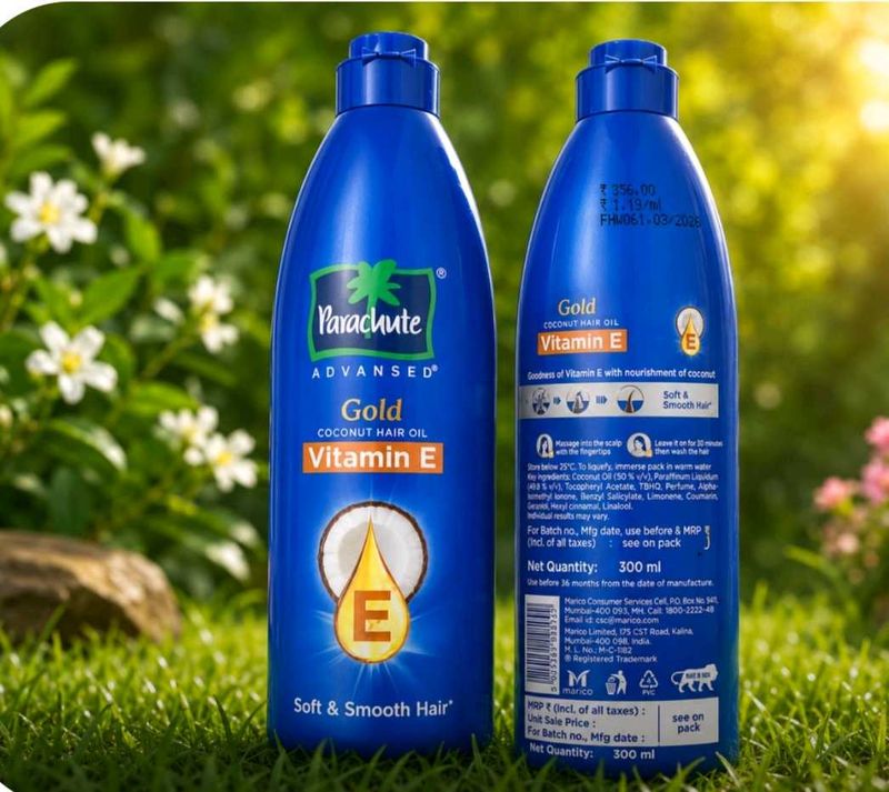 Parachute Advansed Gold Coconut Hair Oil with Vita