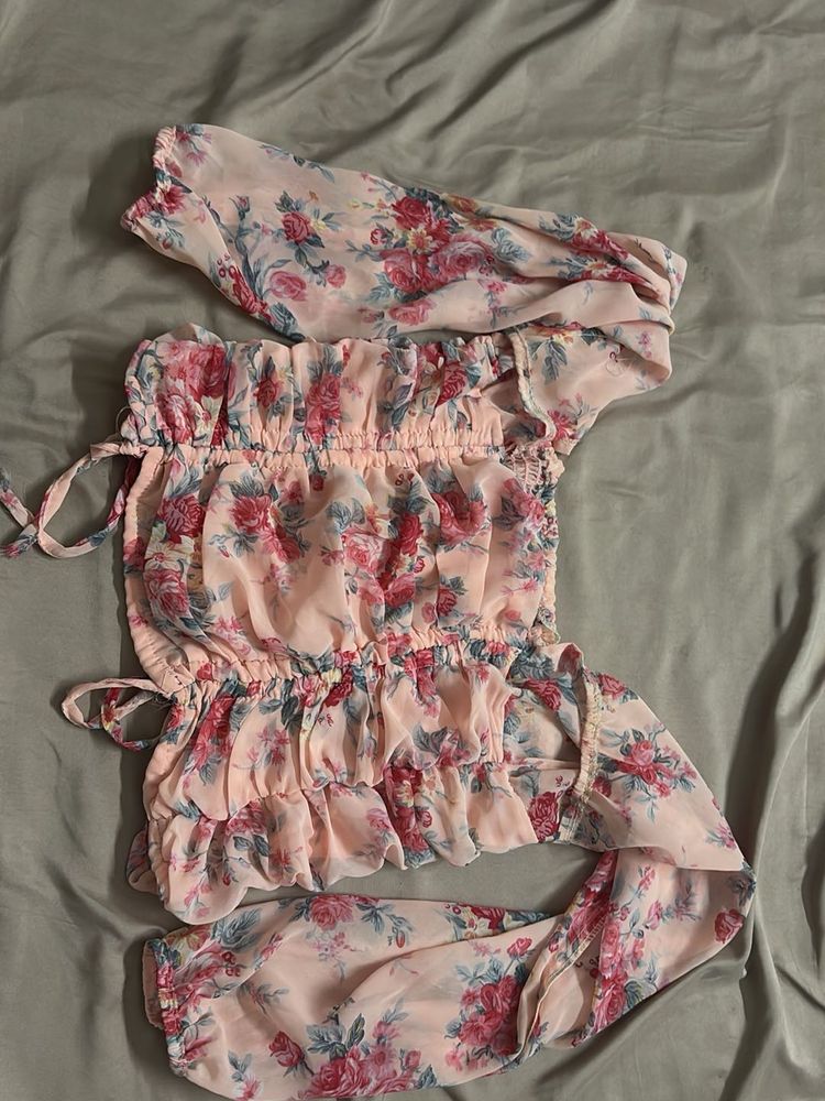 cute pink baloon top