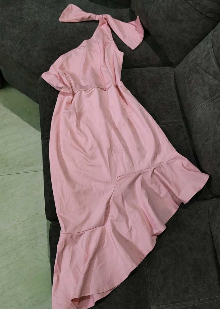 Urbanic Bow One Shoulder Dress