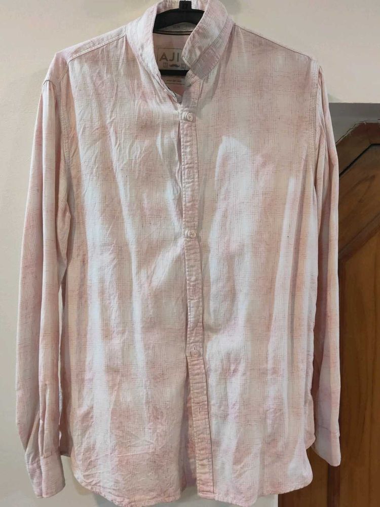 Men's Pink Casual Shirt