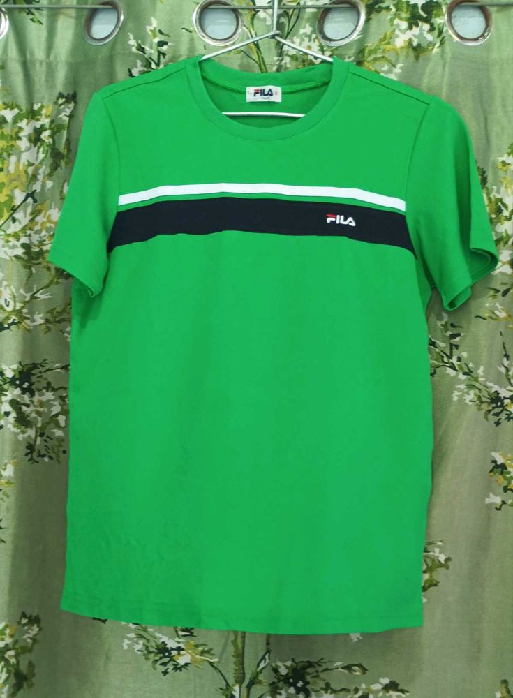 FILA Men's Green T-Shirt