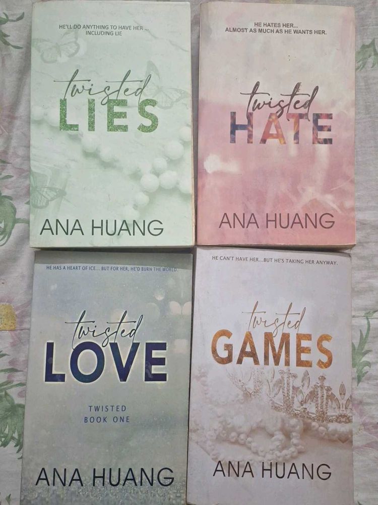 Ana Huang Twisted Series Books 1-4