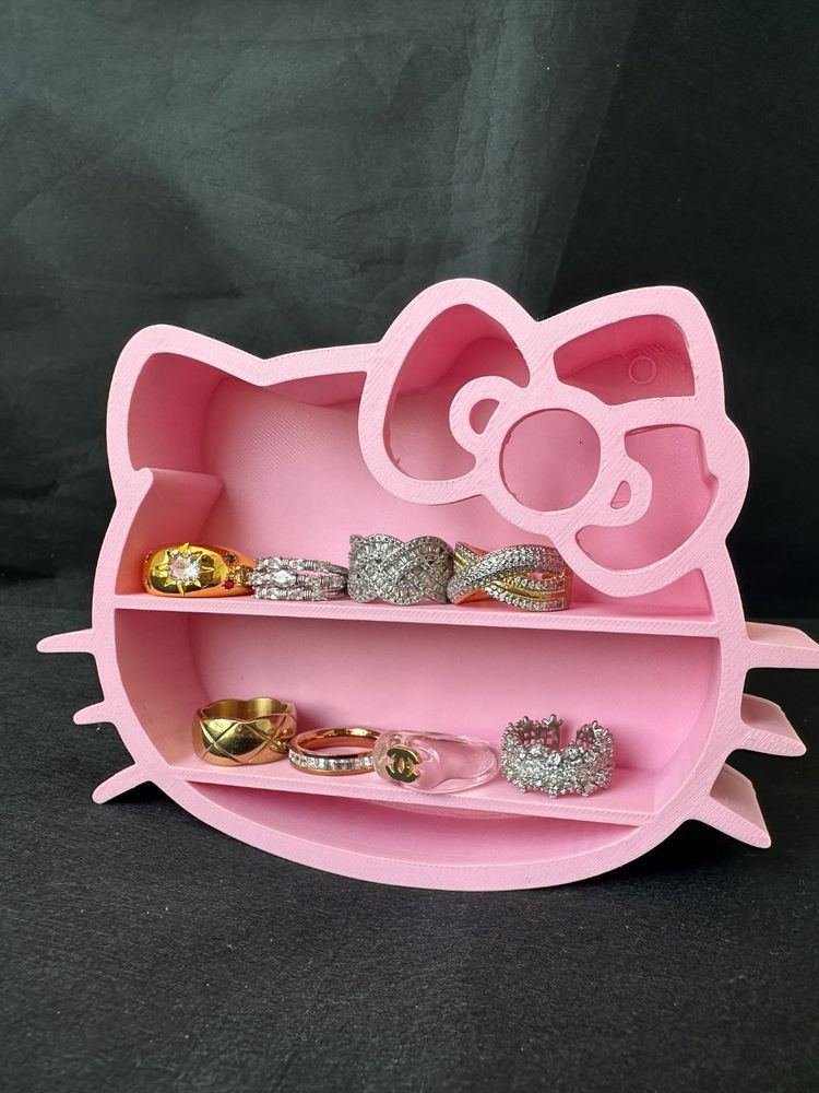 Hello Kitty Inspired Ring Holder – Luxe Edition