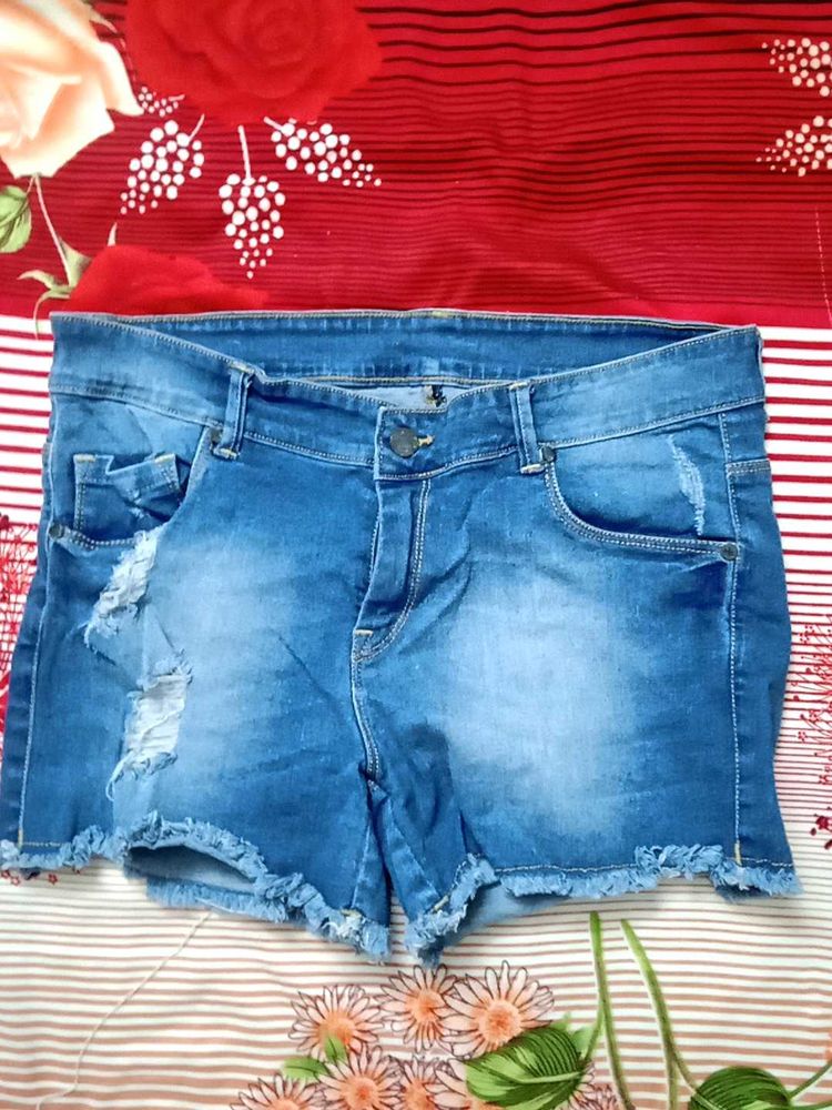 Moda Rapido Denim Shorts