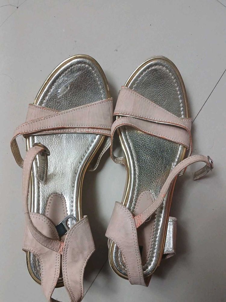 Chic Golden Heels