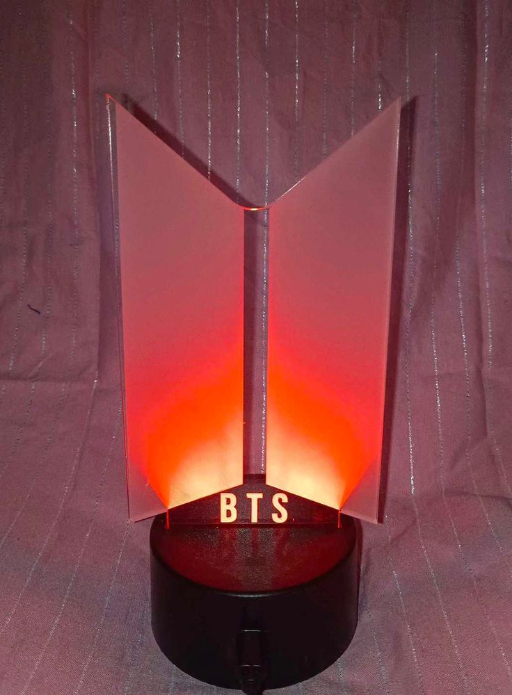 New BTS Logo LED Lamp Light