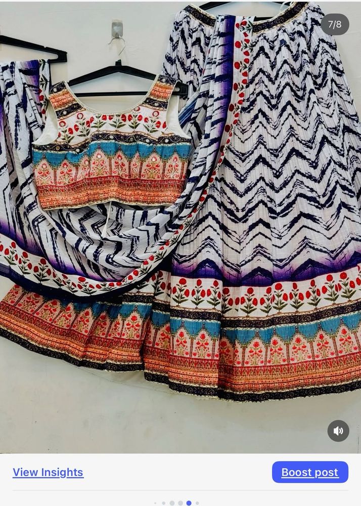 Embroidered Lehenga Choli Set