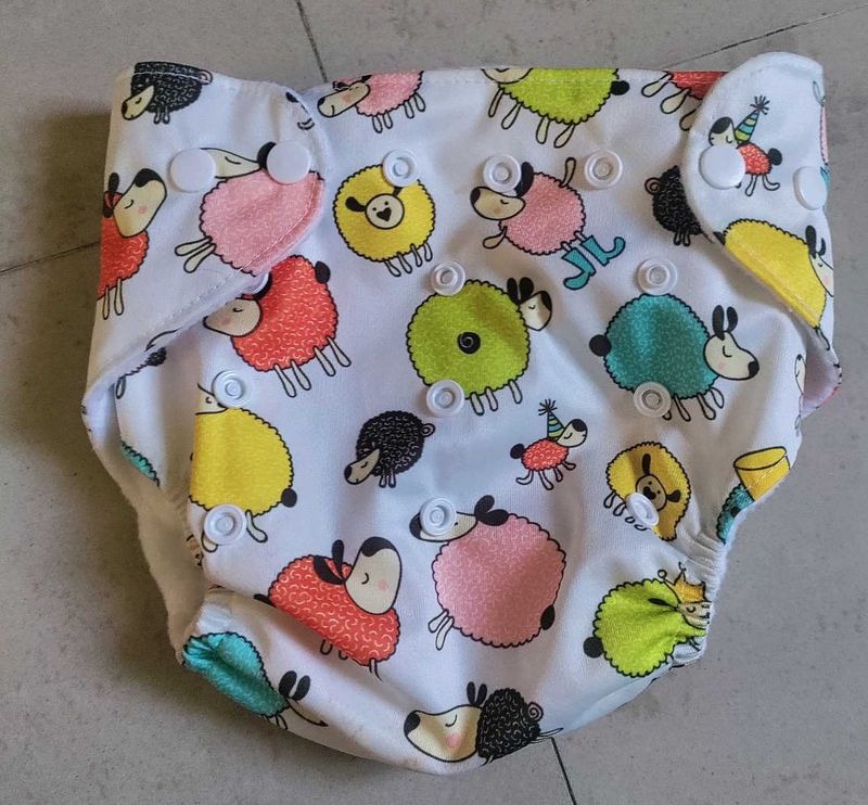 Cloth Diaper With One Insert