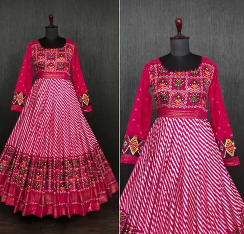 Elegant Pink Embroidered Lehenga Choli Set
