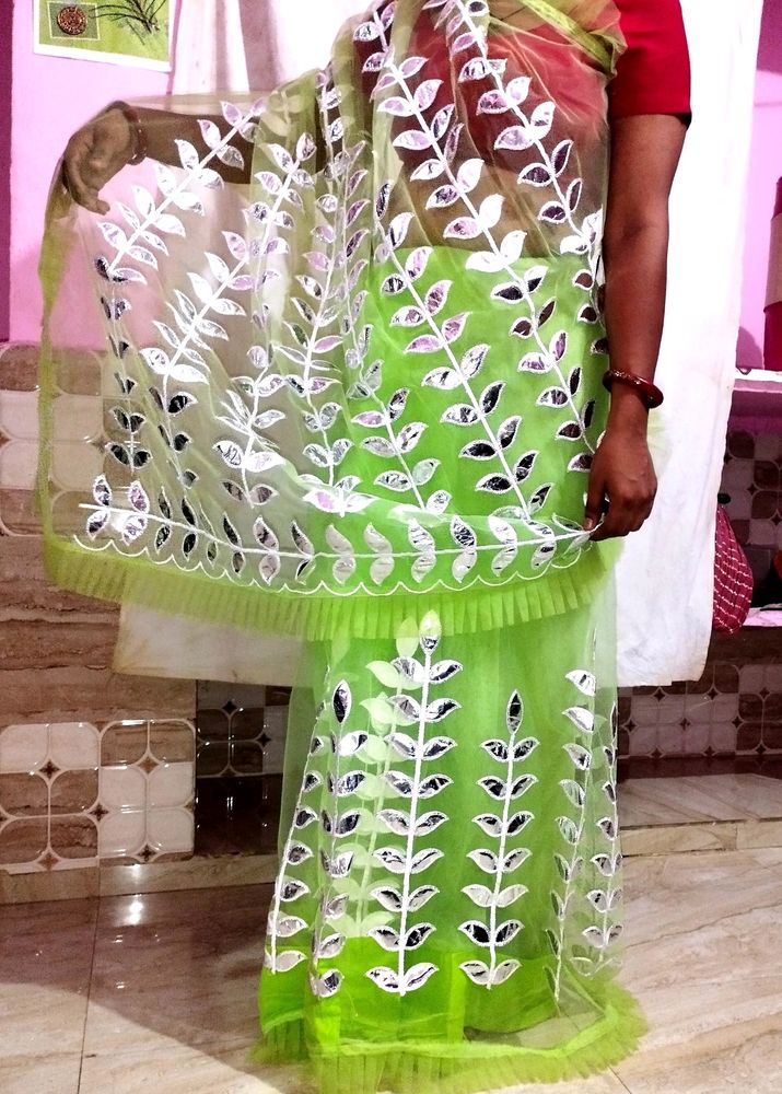 Women Net Saree