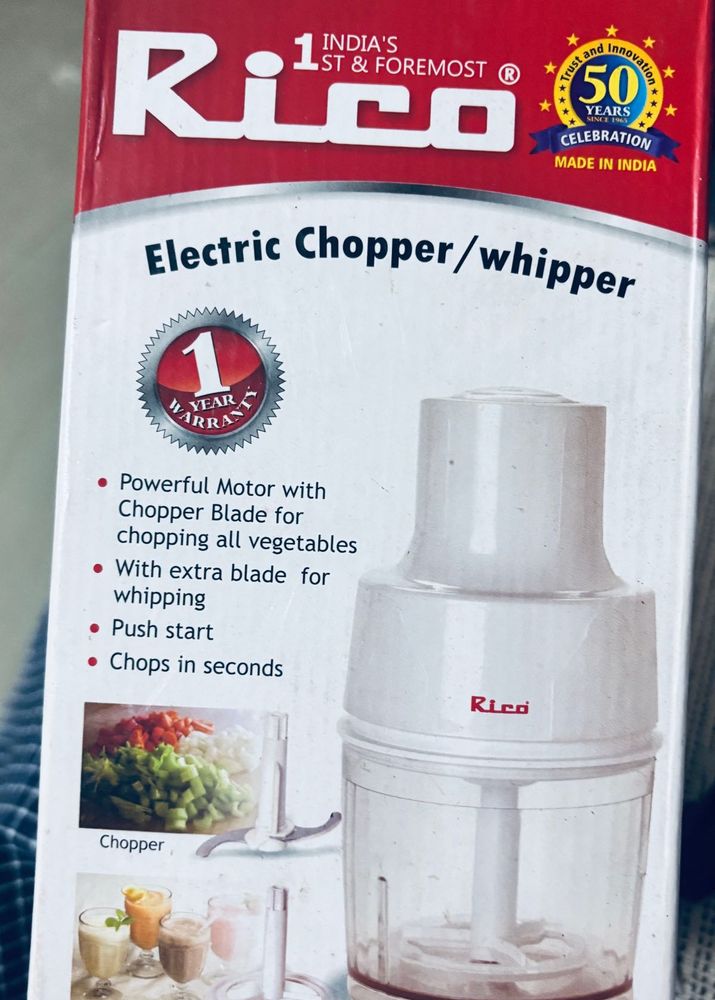 Rico Electric Chopper/Whipper
