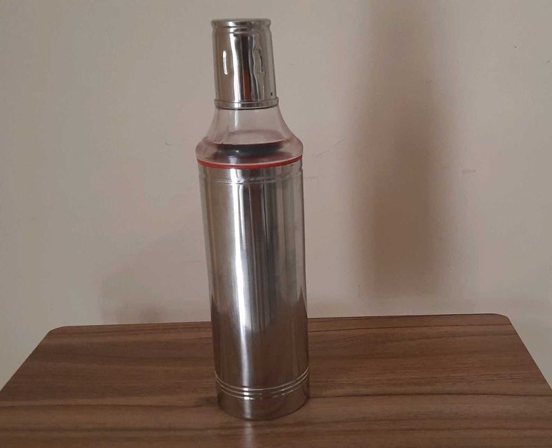 Stainless Steel Oil Dispenser 1 Litre Bottle