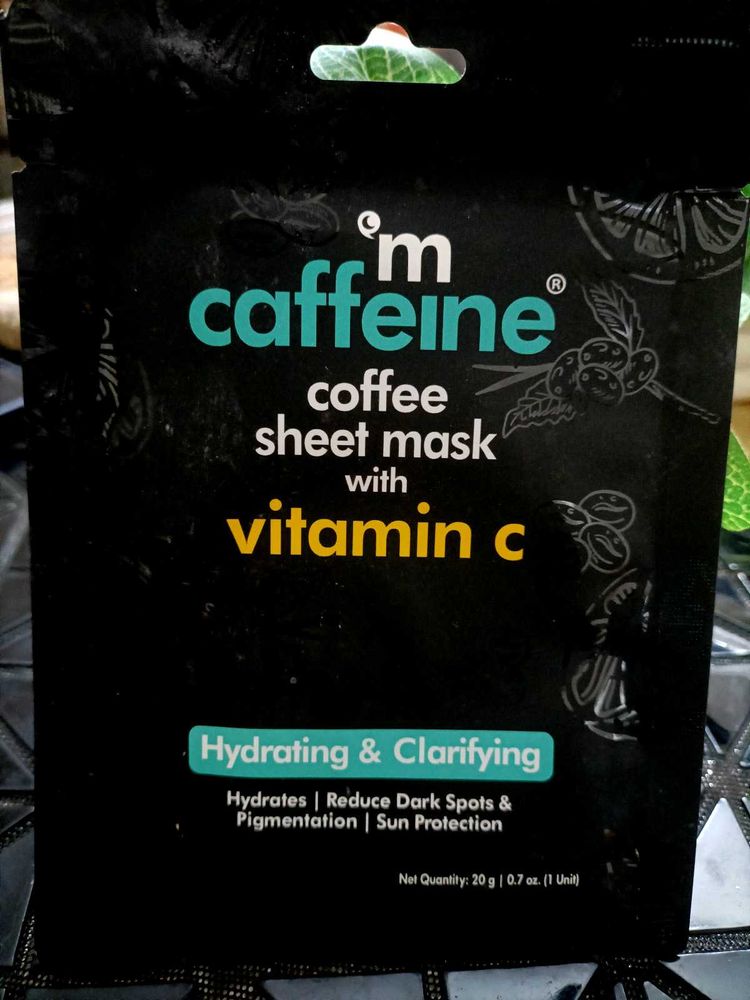 mCaffeine Coffee Sheet Mask