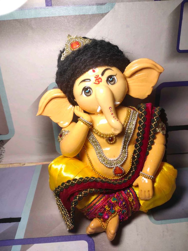 resin Cotting Handcrafted Ganesha Idol