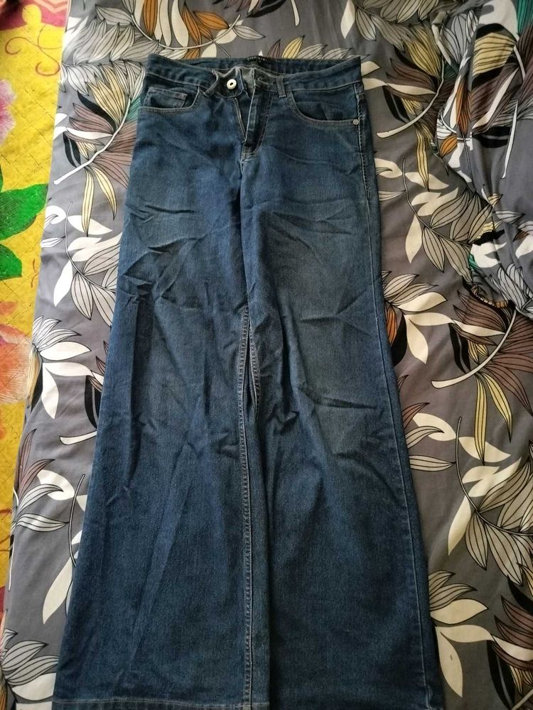 Blue Flare Jeans