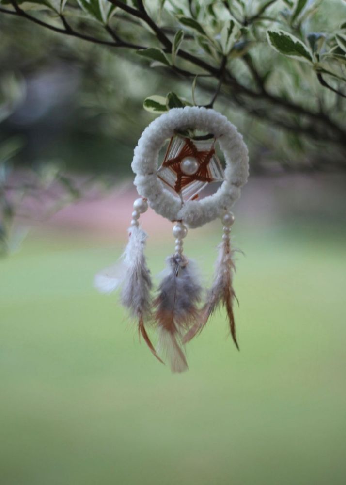 Boho Dreamcatcher keyring