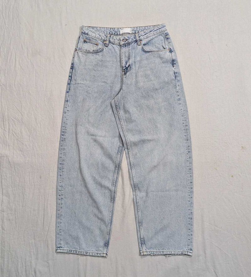 Asos Light Wash Baggy Jeans