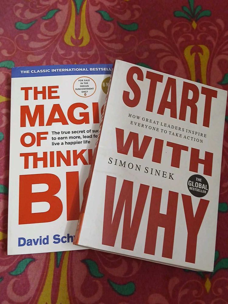 The Magic of Thinking Big &amp; Start With Why Books