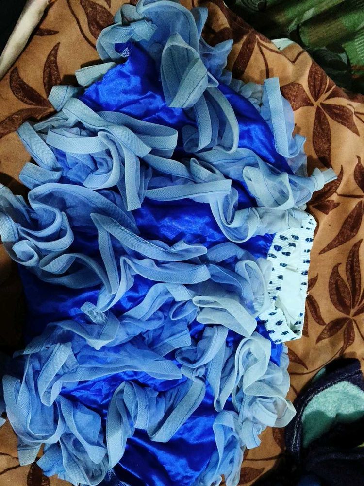 Beautiful Blue Ethnic skirt