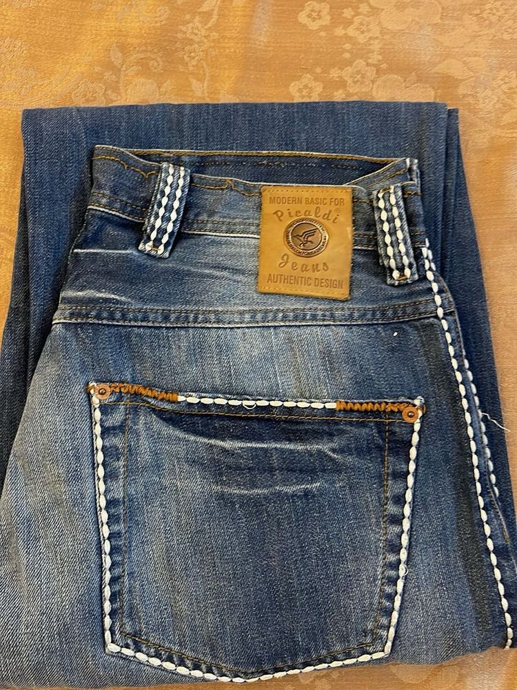 Stylish Blue Denim Jeans