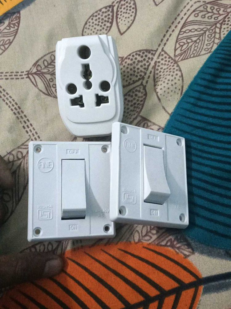 Electrical Switches &amp; Adapter Set