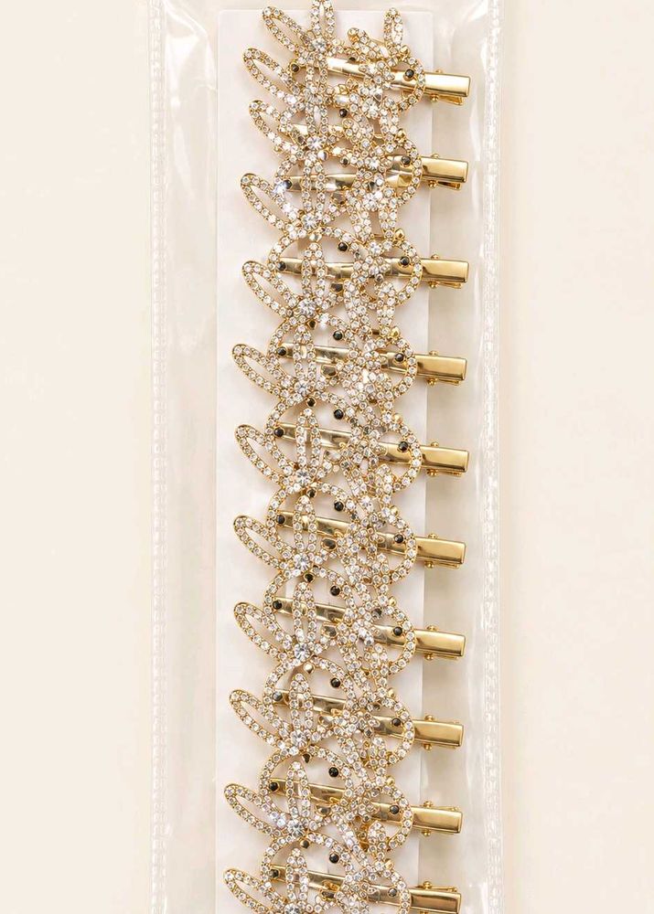 Sparkling Star Hair Clips Set