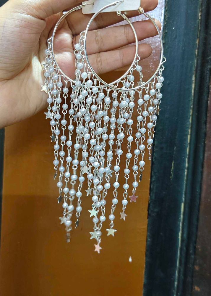 Chandelier Pearl Dangle Earrings
