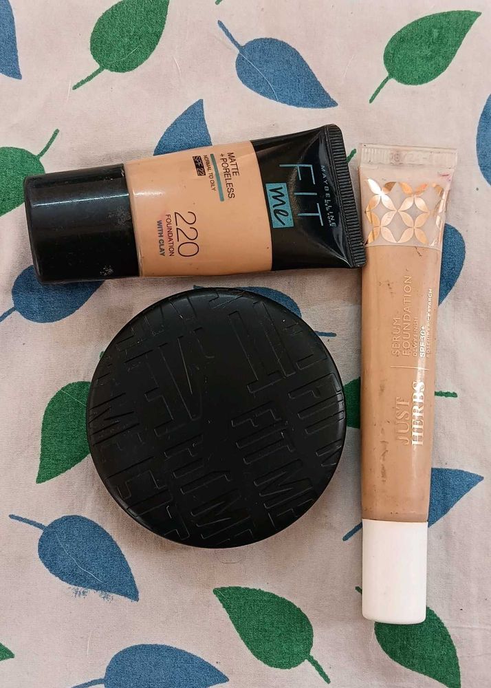 Maybelline &amp; Just Herbs Foundation Combo